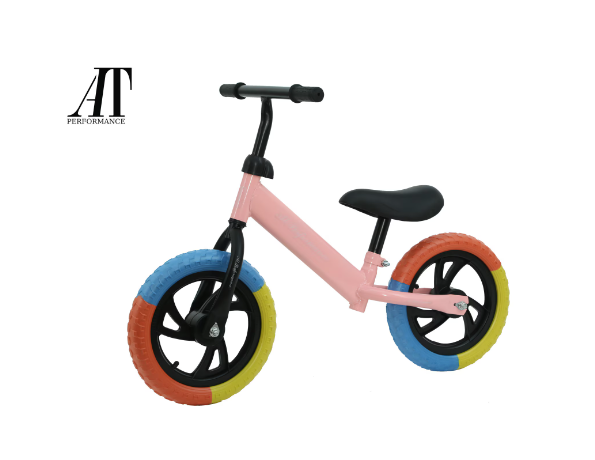 Bicicleta, De Echilibru, At Performance, Fara Pedale, Pentru Copii Intre 2 si 5 ani, Roti in 3 Culori (copiază)